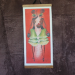 Toile peinte de Madagascar