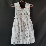 Robe à smocks, taille 2 ans