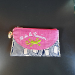 Pochette en Raphia et Wax