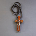 PROMO: Pendentif en Bois - crucifix