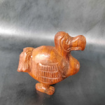 Dodo en bois sculpté