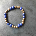 Bracelet en Lapis lazuli